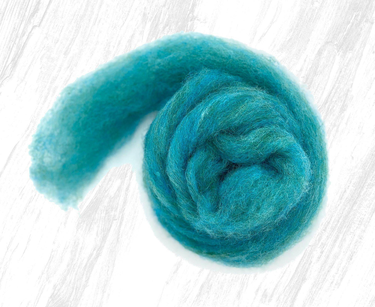 Carded Corriedale Wool