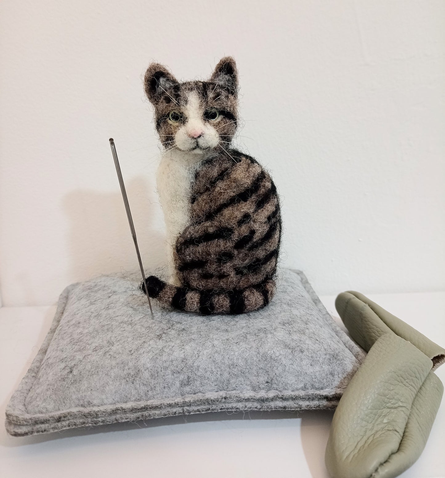Tabby Cat Needle Felting Kit