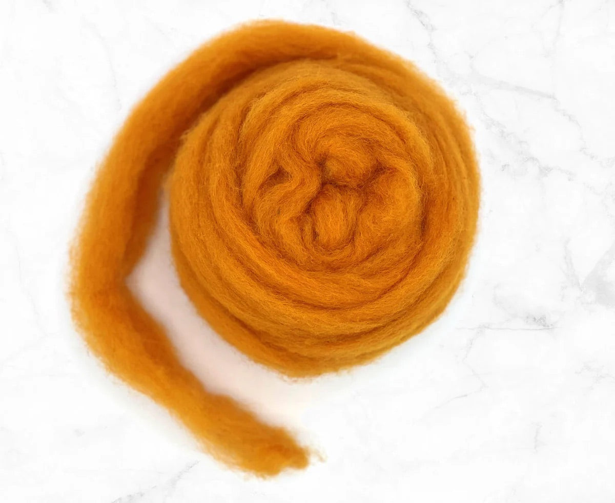 Carded Corriedale Wool
