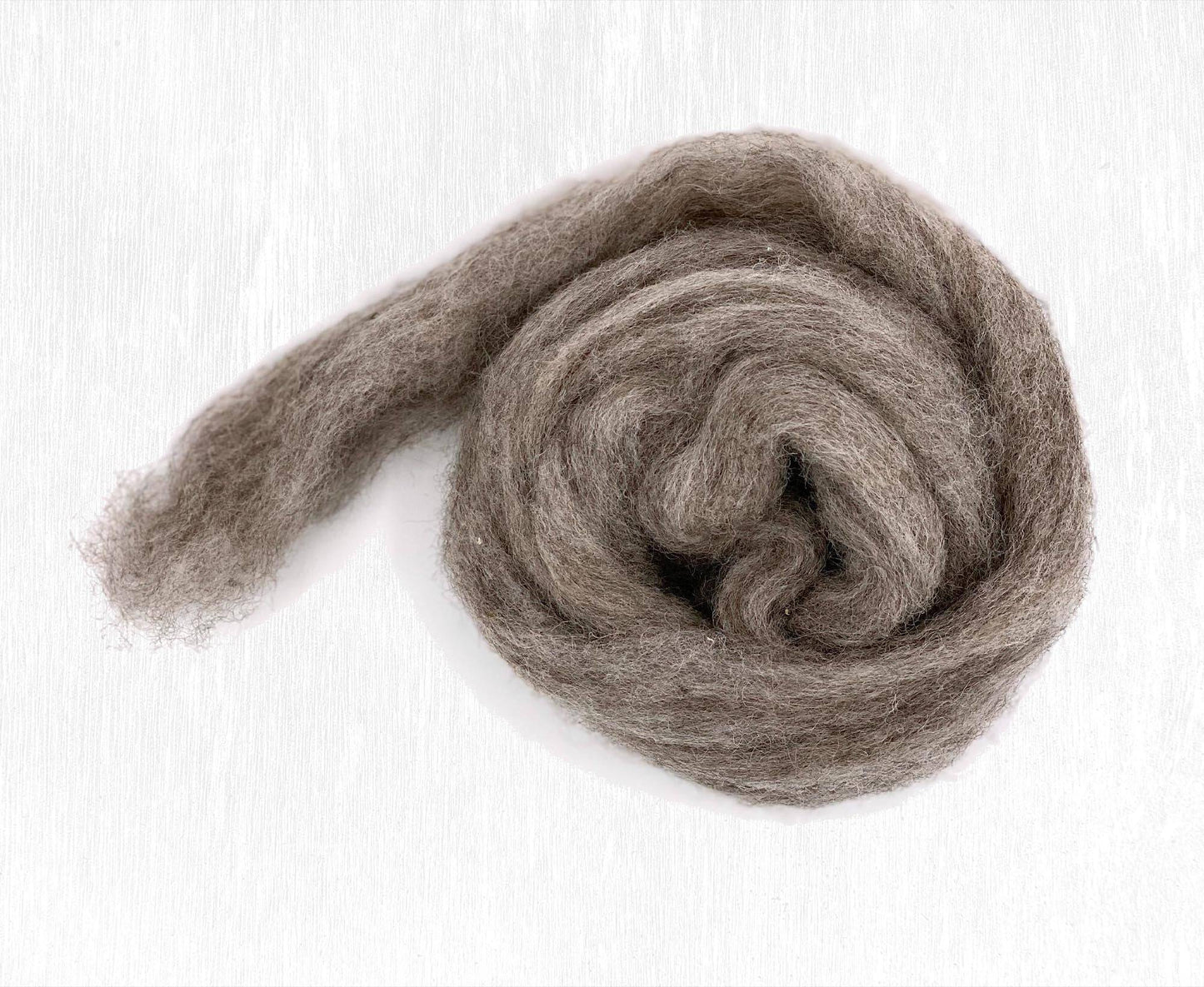 Carded Corriedale Wool