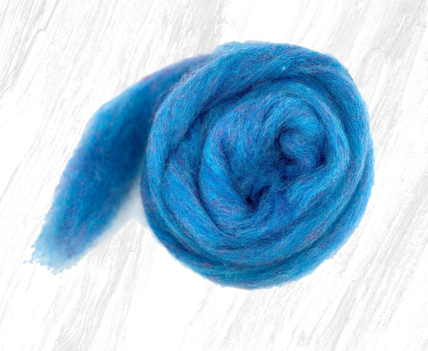 Carded Corriedale Wool