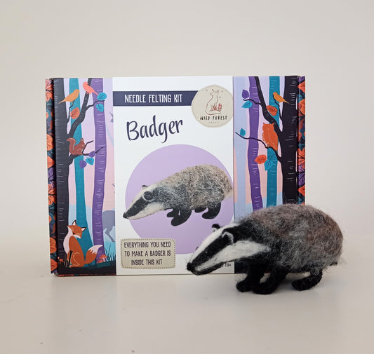 Badger Needle Felting Kit
