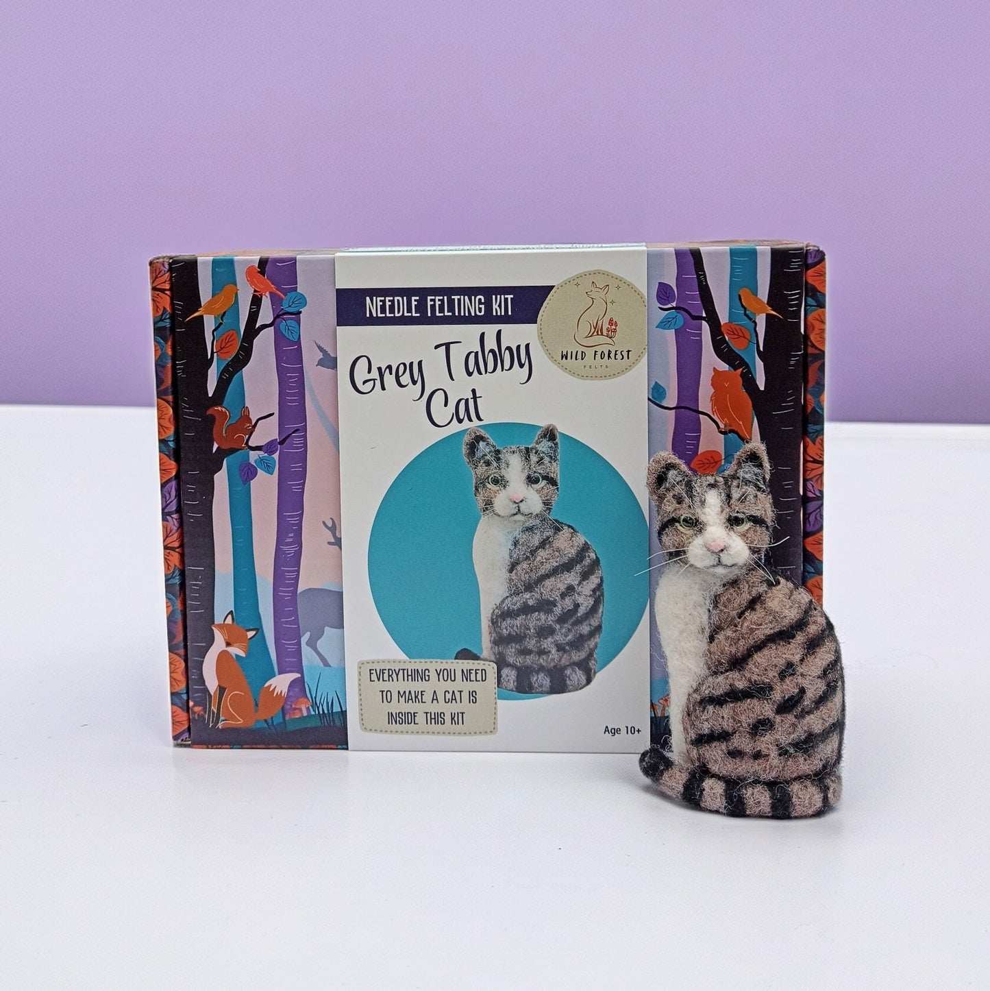 Tabby Cat Needle Felting Kit