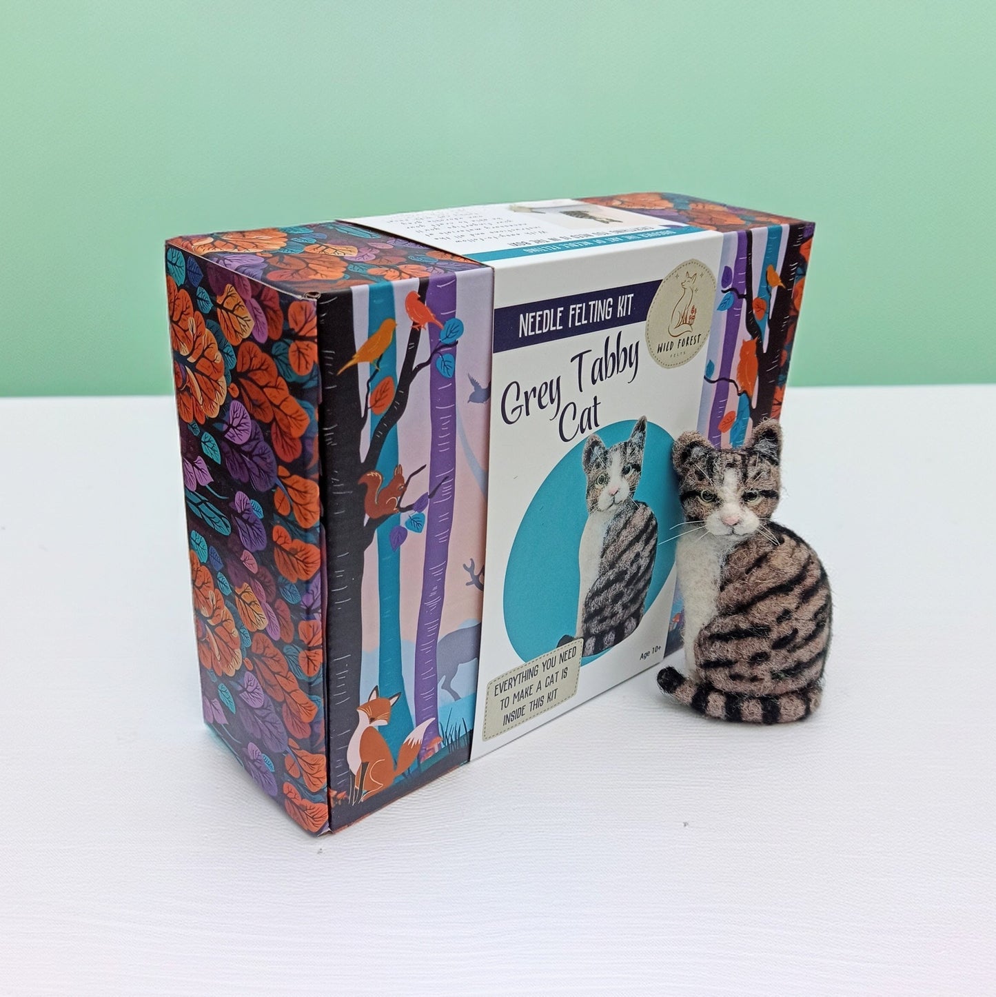 Tabby Cat Needle Felting Kit