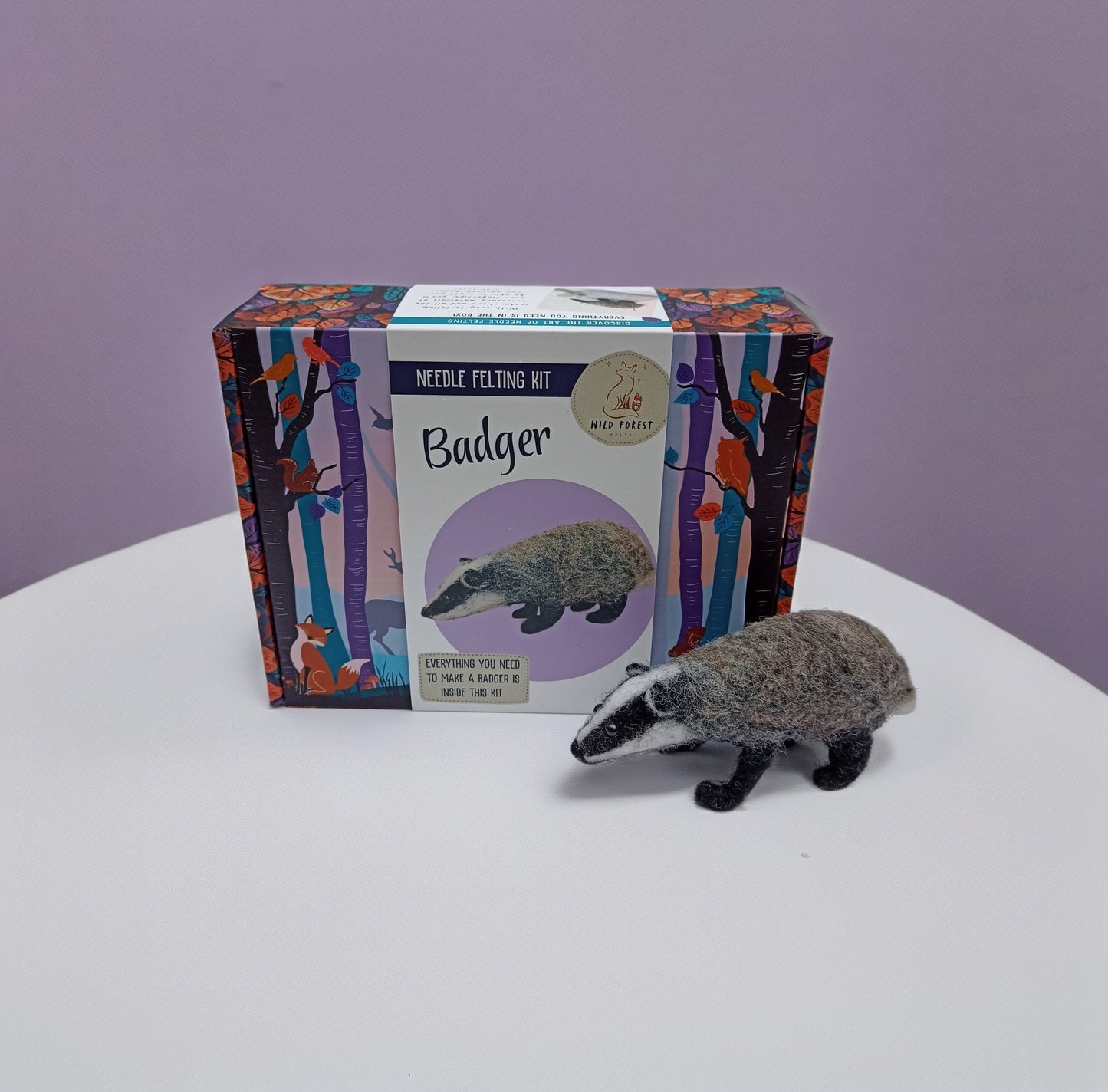 Badger Needle Felting Kit