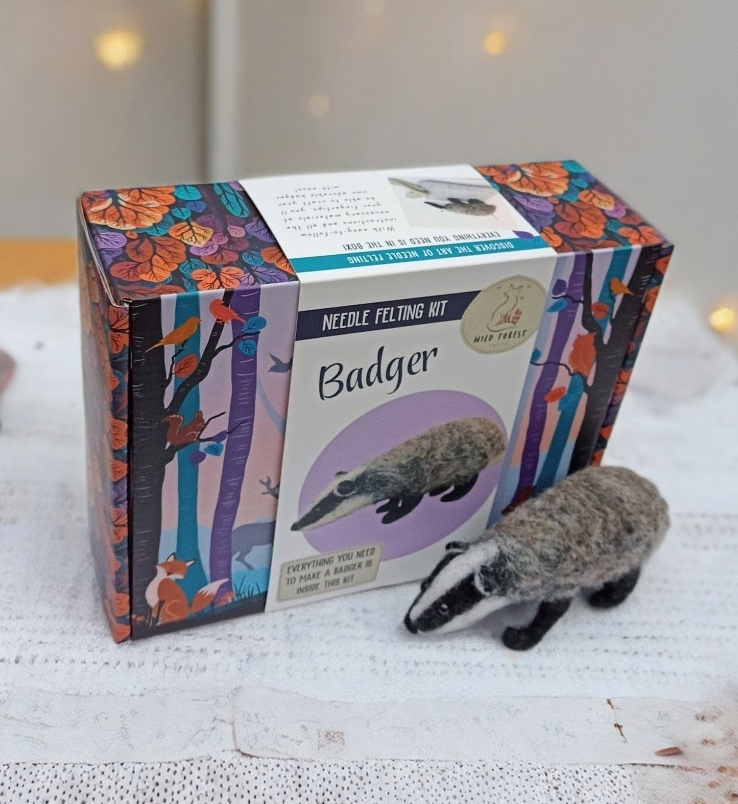Badger Needle Felting Kit