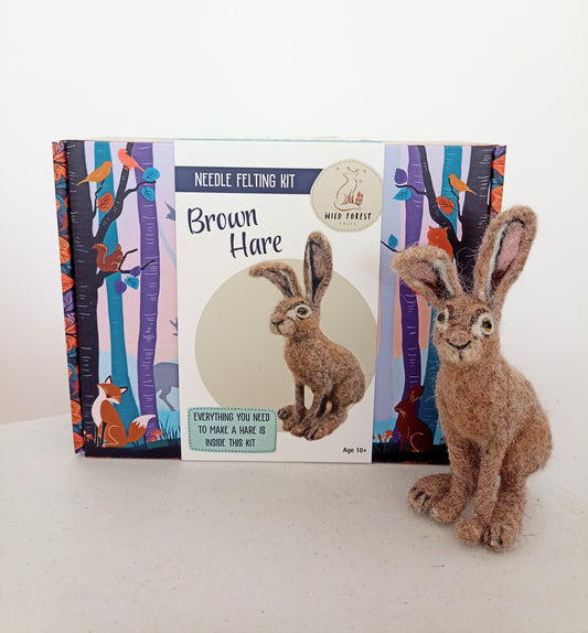 Hare Needle Felting Kit