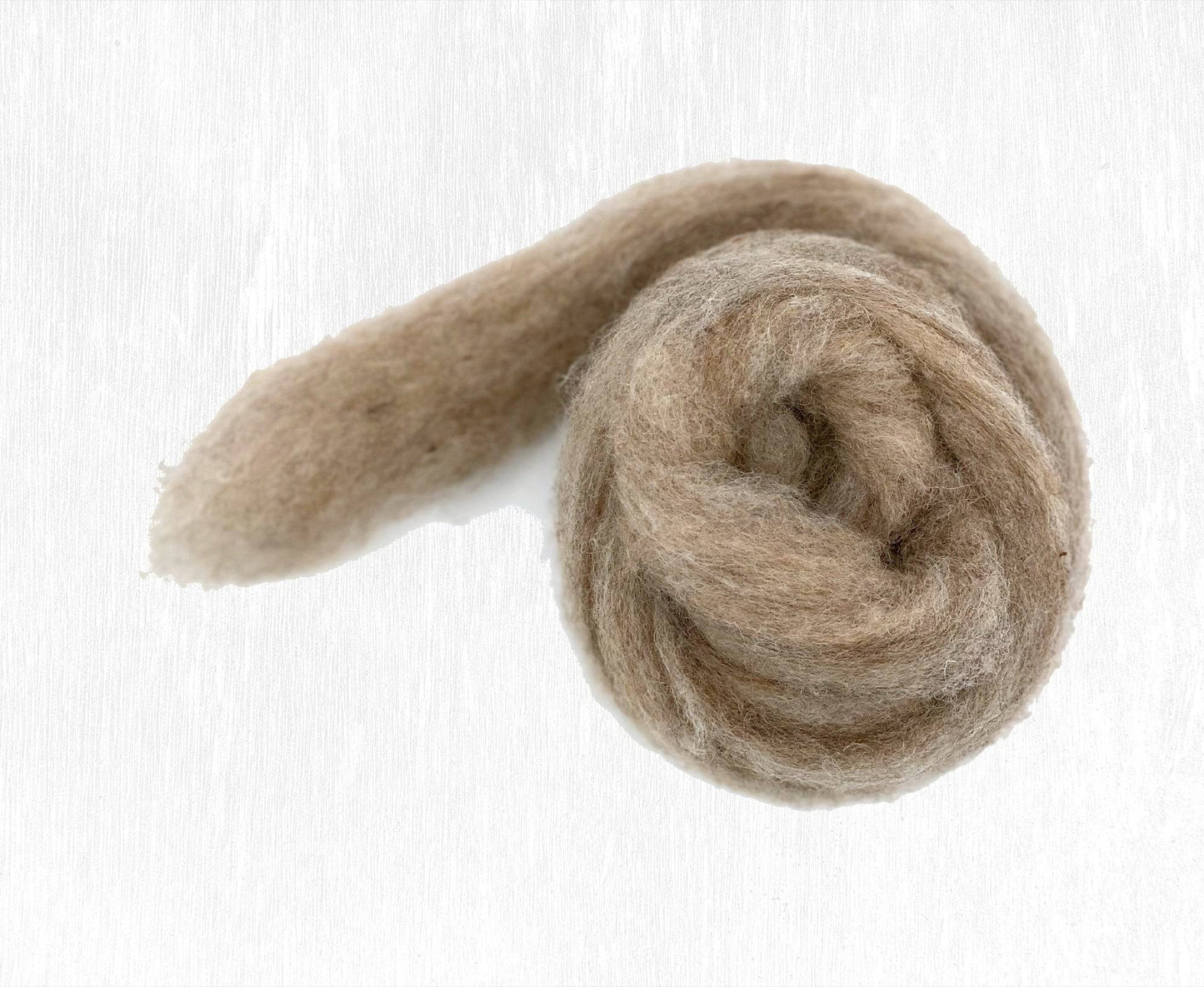 Carded Corriedale Wool