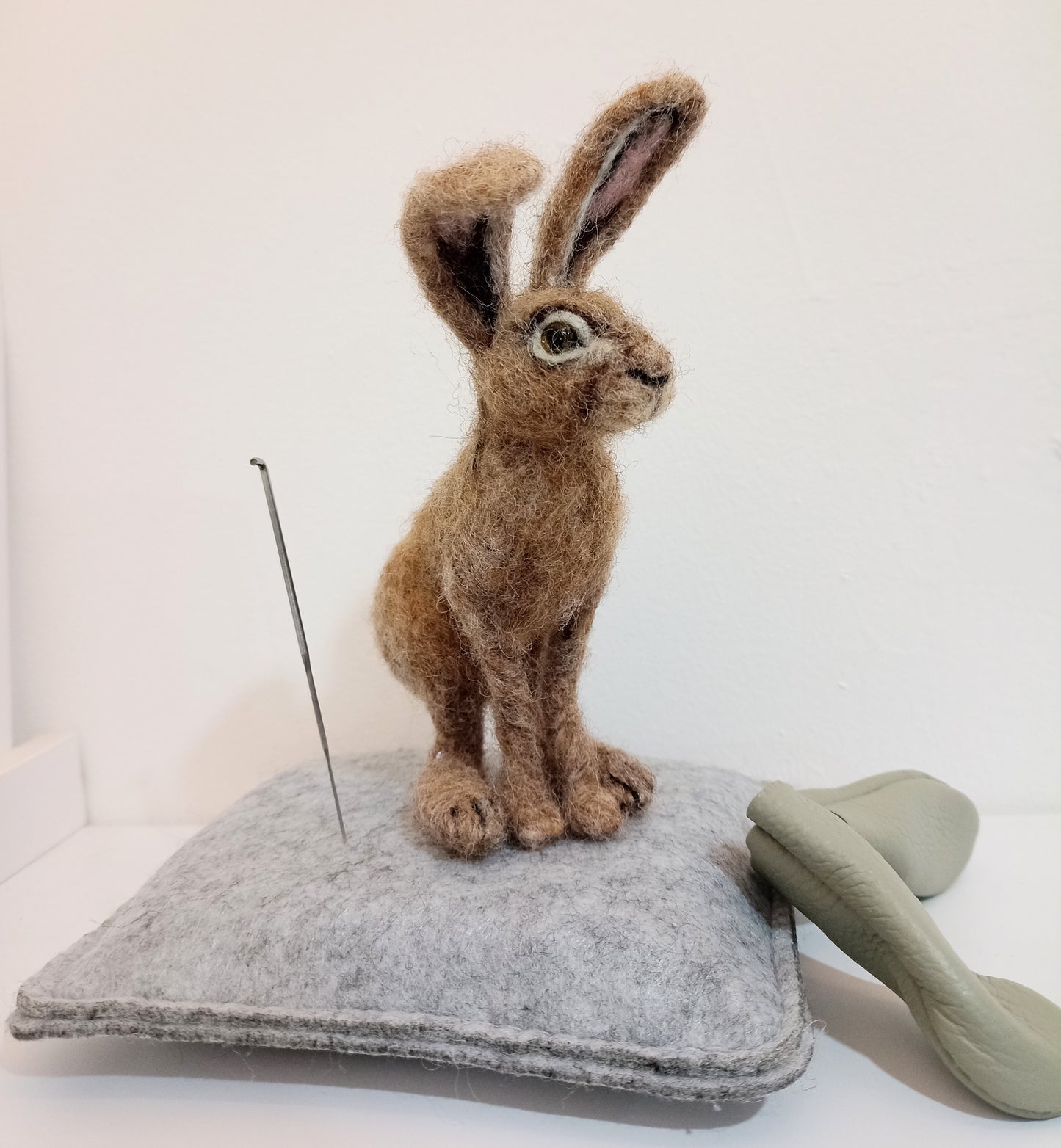 Hare Needle Felting Kit