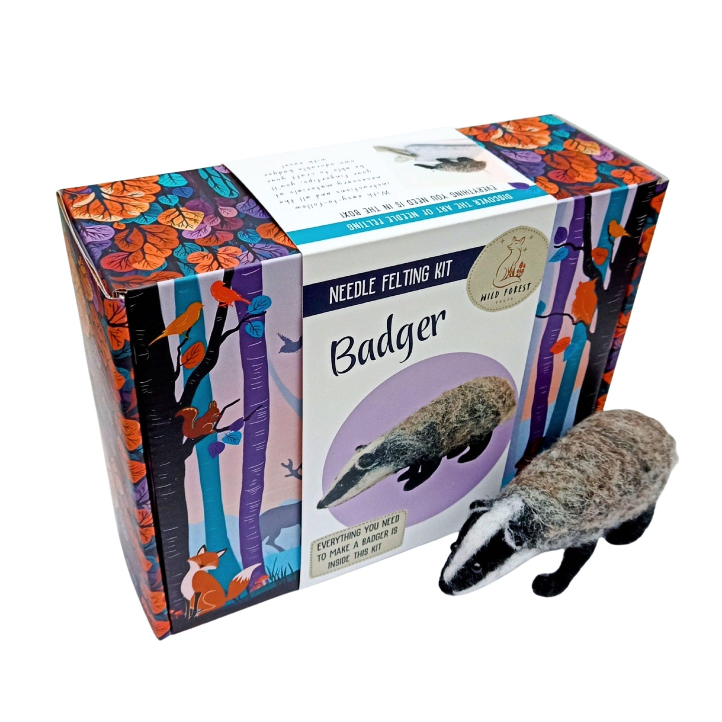 Badger Needle Felting Kit