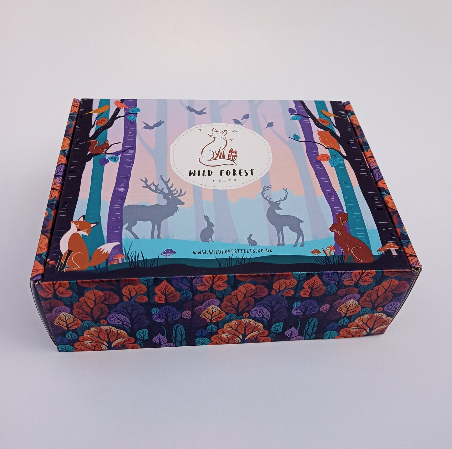 Woodland Animal Wool Box